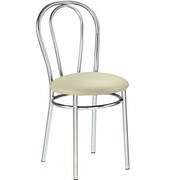 СтулNowyStylTulipanChromeV18,Beige
