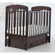 КроватьдетскаяК2002-24"Джулия"/Бабочка/маятникунивер(махагон)