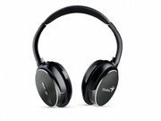 (31710198100)GeniusHS-940BTBluetoothHeadbandHeadset,40mmdriverunit,Bluetooth4.0,volumecontrol,microphone,rechargeableLithiumIonbattery,ChargingTime:upto3hrs,MusicPlayTime:upto20hrs,microUSBcharging,3.5mmjack,Black