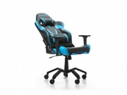 GamingChairsDXRacer-ValkyrieGC-V03-NB-B2,Black/Blue/Black-PUleather,Gamerweightupto115kg/growth165-195cm,FoamDensity50kg/m3,5-starAluminiumSpider,GasLift4Class,Recline90*-135*,Armrests:4D,Pillow-2,Caster-3*PU,W-21kg