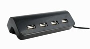 UHB-CT08USB2.04porthubwithclock (Колличествоканалов:4buc.,питание:USB2.0W)