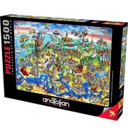 Puzzle1500elementeEuropa