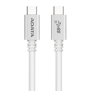 CableADATAUSBType-C1m-ReversibleUSB-CtoUSB-C3.1cable(10Gbps),Aluminum-Casing+Plastic,White