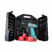 ОВЕРТ+БИТЫKRAFTTOOLОбороты:0-550об/минАккумулятор:18ВЗарядноевремя:2,5-4чПатрон:быстрозажимной,10ммВкомплекте:2аккумулятора,кейсФункции:шуруповерт,дрель