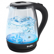 ElectrickettleSVENKT-G1806,black(glassbody,1.8L,1500-1850W)