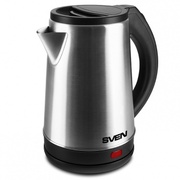 ElectrickettleSVENKT-S2002,black(stainlesssteel,2.0L,1850-2200W)