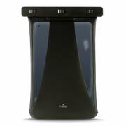 PuroWP3SLIMBLKSlimwaterproofcaseforforTablets7.9",blackwithblackhandstrapontheback