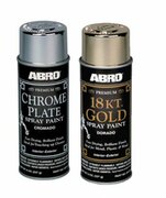 Краска-спрейдлятормозныхсуппортов(черная,серебристый)(260?С)ABRO312гр