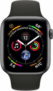 AppleWatchSeries444mm(MU6D2)SpaceGrayAluminumCasewithBlackSportBand