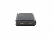 12000mAhPowerBank-GembirdEG-PB12-01,Black,Powercapacity:12000mAh,PortableBatteryChargerwith2xUSBoutputsocket,FourLEDPowercapacityindicators,Outputpower:5V/1.2A