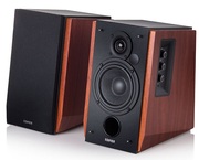 EdifierR1700BTBrown(Bluetooth)Wood,2.0/66W(2x33W)RMS,Audioin:Bluetooth&2analog(RCA),remotecontrol,wooden,(4"+3/4")