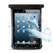 PuroWP2SLIMBLKWaterproofslimcasefortabletuptoa10.1",blackwithneckstrap