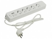 SurgeProtectorAPCEssentialPM5V-RS,5Sockets,230V,Inputpower2300W,MaxInputCurrent10A,PeakCurrent24.0kA,Surgeenergyrating918joules,CoaxialcableforCATV/SATV/modem/Audio-Video,1.83m,White