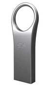 16GBUSBFlashDriveSiliconPower"Firma80",MetallicZincAlloyCasew/KeyRing,Retail,USB2.0