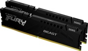 64GB(Kitof2*32GB)DDR5-6000KingstonFURY®BeastDDR5EXPO,PC48000,CL36,2Rx8,1.35V,Auto-overclocking,AsymmetricBLACKlow-profileheatspreader,AMD®EXPOv1.0andIntel®ExtremeMemoryProfiles(Intel®XMP)3.0.