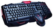 MARVO"KM-900W",WirelessGamingKeyboard&MouseCombo,2.4GHz,Keyboard:114keys,10-multimediakeys;Mouse:800/1200/1600dpiadjustable,Opticalsensor,6buttons,Nanoreceiver,USB,Black