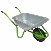 СТРОИТЕЛЬS6414TTачкаCтроительнаяСТРОИТЕЛЬОцинкованныйстальнойкузовОбъемкузова:120лГрузоподъемность:250кг