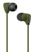 PuroIPHF20DKGRNEarphoneFlatW/Button/Mic/Vol."Fine"DarkGreen