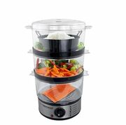 ПароваркаEsperanzaSteamVolcanoEKG009Inox/Black