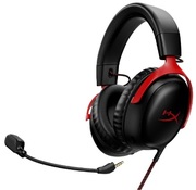 HeadsetHyperXCloudIII,Red,Solidaluminiumbuild,Microphone:detachable,DTSHeadphone:XSpatialAudio,Driver:Dynamic/53mmwithNeodymiummagnets,Frequencyresponse:10Hz–21kHz,Cablelength:1.2m+1.3mUSBdonglecable,MultiplatformCompatible