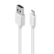 ACMECB1011WmicroUSBcable,1m,White