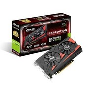 ASUSExpeditionEX-GTX1050-O2G,GeForceGTX10502GBGDDR5,128-bit,GPU/Memclock1518/7008MHz,PCI-Express3.0,DVI-D/HDMI/DisplayPort(placavideo/видеокарта)