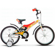 STELSD18"/10BicicletaBarbatiCopiiJET(18")alb/rosuNew