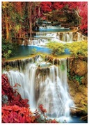 ПазлEduca1000Waterfallindeepforest