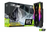 ВидеокартаZotacGeForceRTX2080TiAMP!ExtremeEdition11GBGDDR6,352bit,1665/14000Mhz,TripleFan