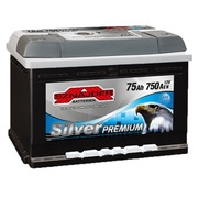 АккумуляторSznajder75AhSilverPremiumJapanCars