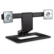 HPAdjustableDualDisplayStand.(Maximumscreensizecompatibility:24",Minimumscreensizecompatibility:17")
