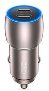 CarChargerXO,MetalDualType-C,40W,CC51,Gray