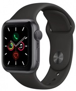 AppleWatchSeries5GPSMWV8240mmSpaceGreyAluminium/BlackSportBand