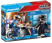 ИгровойнаборPlaymobilPoliceBicyclewithThief(PM70573)