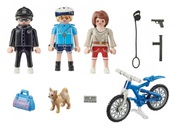 ИгровойнаборPlaymobilPoliceBicyclewithThief(PM70573)