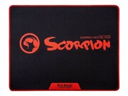 Marvo"G18",GamingMousePad,Dimensions:450x350x4mm,Material:rubberbase+microfiber,Black