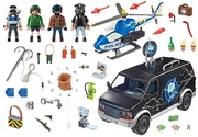 ИгровойнаборPlaymobilHelicopterPursuitwithRunawayVan,PM70575