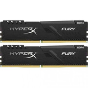 16GBDDR4-2666MHzKingstonHyperXFURY(Kitof2x8GB)(HX426C16FB3K2/16),CL16-18-18,1.2V,Black