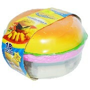 HamburgerPlastelino18culoricu6unelte