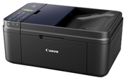 "MFDCanonPixmaE484BlackCopier/Printer/Scanner/Fax,ADFon20pages,A4,8/4pg/min,print:1200x4800,scan:1200x600,USB2.0,Wi-Fi:IEEE802.11b/g/nCartridges:PG-46Black,400pagesCL-56Colour,300pages"