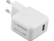 EsperanzaEZ119USBTravelCharger,INPUT110/240V,1xUSBcharger5V/2.1A,White