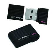 16GBKingstonDataTravelerMicro,Black,World’ssmallestUSBFlashdrive