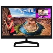 27.0"Philips"272C4QPJKAB",Black(PLS,2560x1440,6ms,300cd,LED20M:1,DP+HDMIx2+DVI-DL,WebCam)