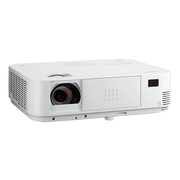 DLPFull-HDProjector4000Lum,10'000:1NEC"M403H",WhiteIMAGEProjectionTechnology1-chipDLP™TechnologyNativeResolution1920x1080(FullHD)AspectRatio16:9ContrastRatio110000:1Brightness14000ANSILumen(approx.60%inEcoMode)Lamp270