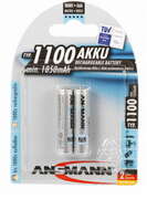 BatteryAnsmannAAA,(HR03),1.2V/1100mAH(5035222)2pack