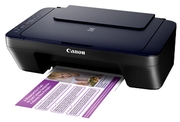 "MFDCanonPixmaE464BlackCopier/Printer/Scanner,A4,8/4pg/min,print:4800x600,scan:1200x600,USB2.0,Wi-Fi:IEEE802.11b/g/nCartridges:PG-46Black,400pagesCL-56Colour,300pages"