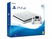 GameConsoleSonyPlaystation4Slim500GBWhite,1xGamepad(Dualshock4)