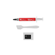 GenesisSilicon700ThermalPaste,Density1,6g/ml(at25°C),Viscosity15000Pa*s(at1RPM),Conductivity3,2*10^13(Ohm*cm),TempRange-30–240°C