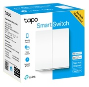 TP-LinkWirelessSmartLightSwitchTapoS220,White,2-Gang