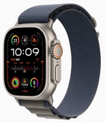 AppleWatchUltra2GPS+Cellular49mmTitaniumCasewithBlueAlpineLoop-Medium,MREP3